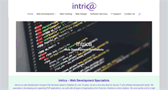 Desktop Screenshot of intrica.net