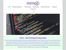 Tablet Screenshot of intrica.net